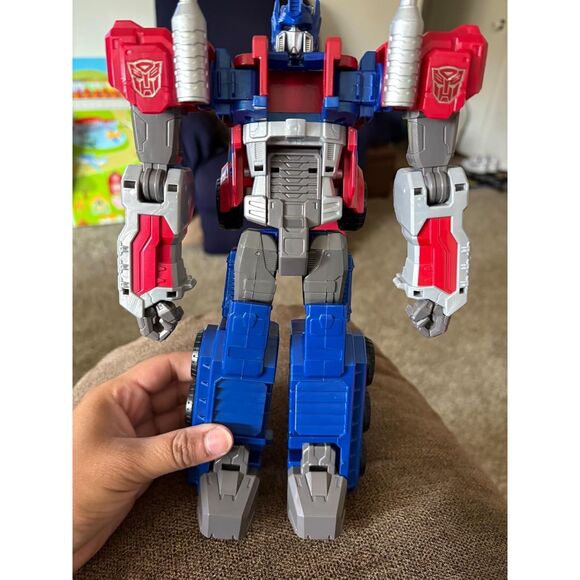 11inch Transformer Toy Heroic Optimus Prime Action Figure Changes into Toy Truck - Picture 4 of 5